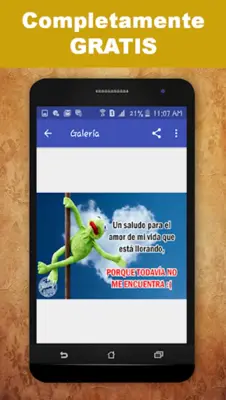 Memes Graciosos de Amor android App screenshot 7