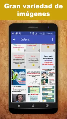 Memes Graciosos de Amor android App screenshot 8